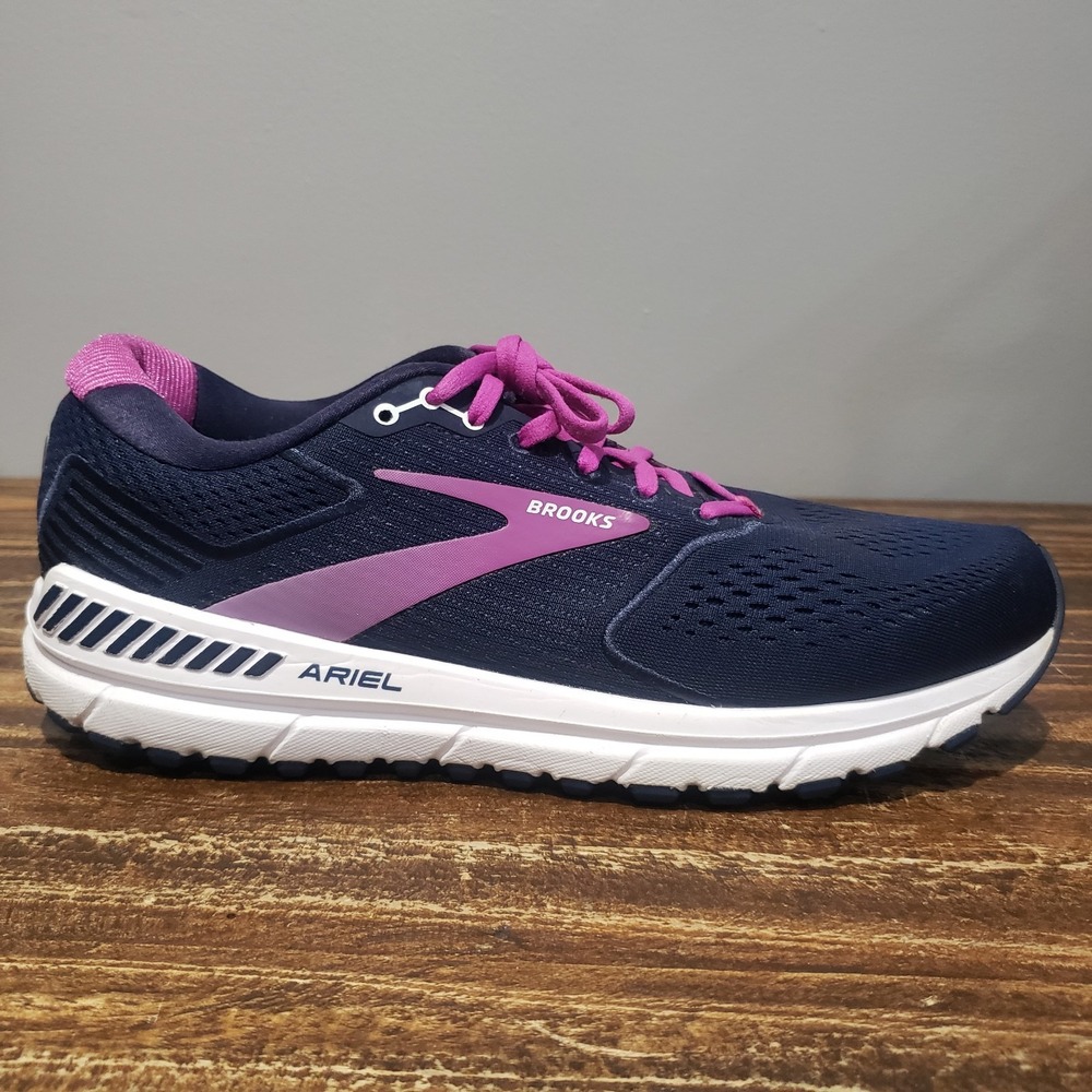Brooks Ariel 20 Womens Size 13 Running Athletic Shoes Blue Purple 1203151B491